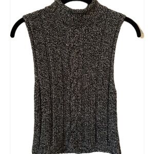 Sleeveless Cotton Sweater